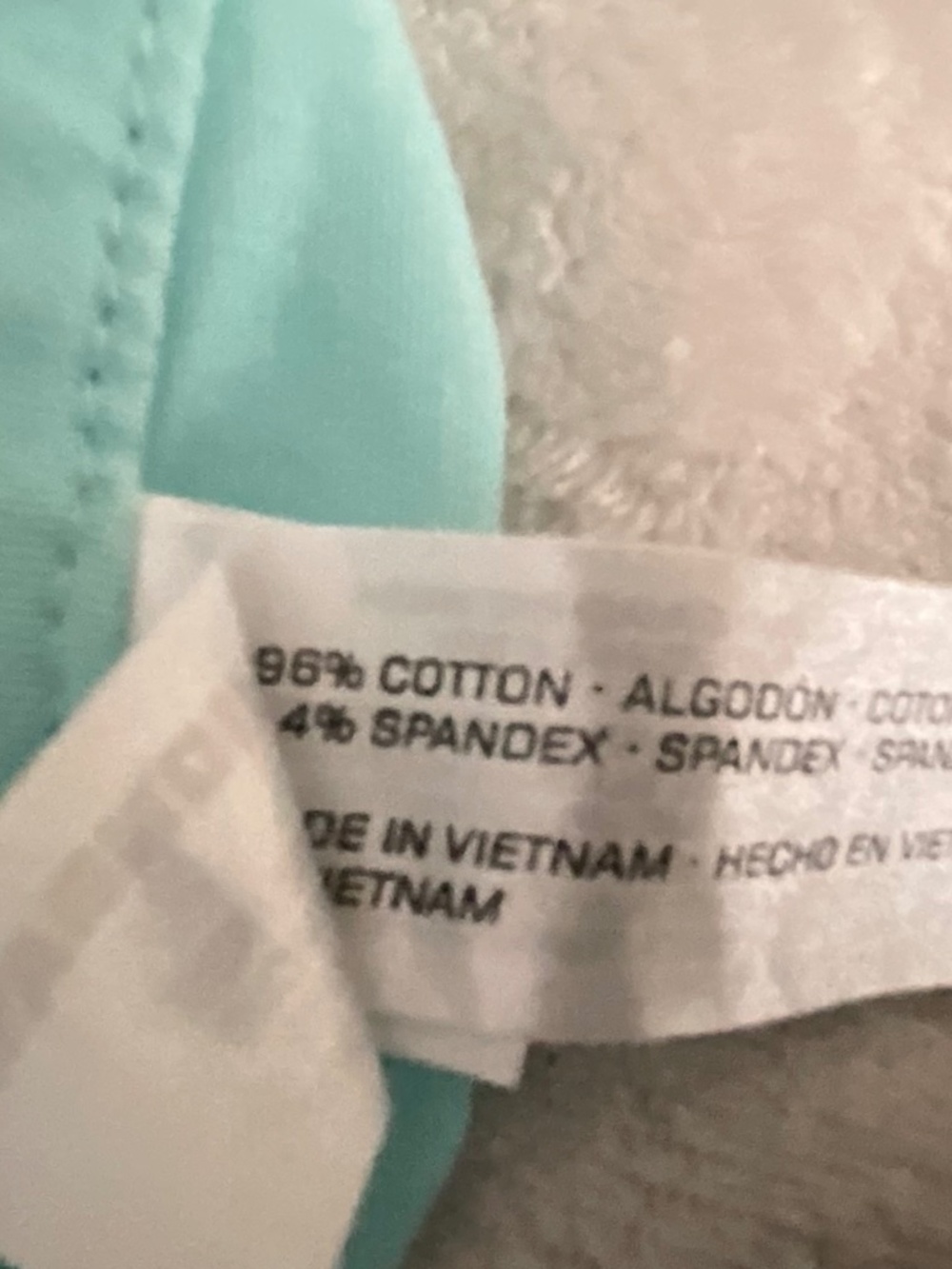 Unionbay • Seafoam Stretch Cotton Shorts • Size 15 - Picture 5 of 8